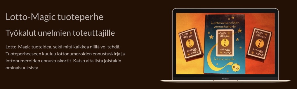 Lotto-Magic tuoteperhe